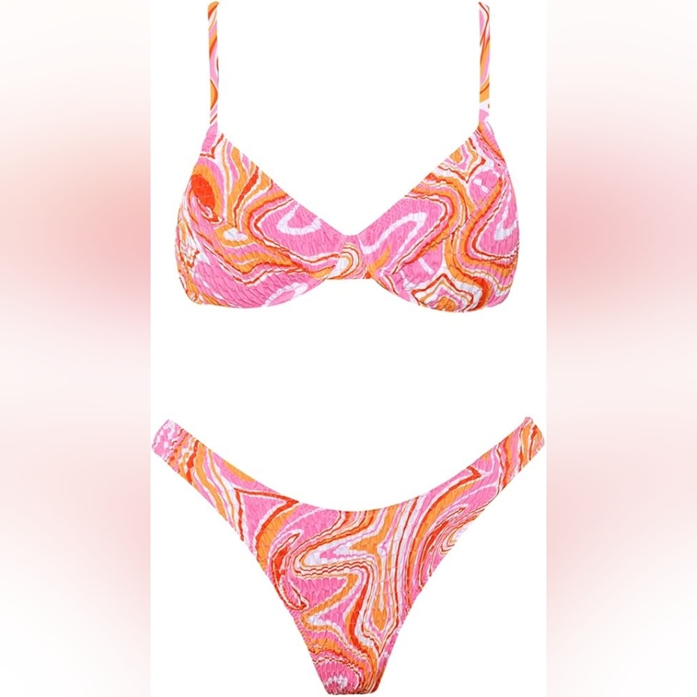 TWO Small Volafa Bikinis